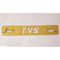 New Design name plate for motorcycle. T.V.S Bike. 