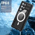 IP68 Waterproof Phone Case For Samsung Galaxy S24 Ultra S24 Plus Full Protection Swimming Diving Water Proof Phone Cover Fundas.