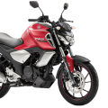 YAMAHA - FZS V3 (DD) BS6 Motorcycle - RED 3D Sticker - CBU INDIAN Bike. 