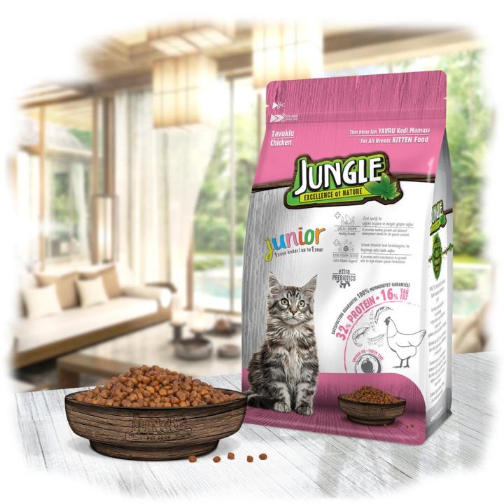 Jungle Junior/Kitten Chicken Flavour 500 gm