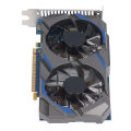 Computer Graphics Cards GDDR5 GTX750TI 2GB 1072MHz 5400MHz Dual Fan 4K HDR Tech 2G Graphics Cards for 128BIT Desktop.