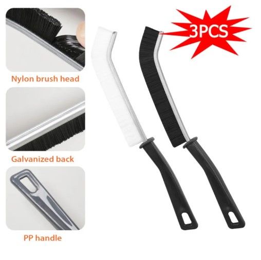 1 piece -Multipurpose Bathroom Tile Floor Gap Cleaning Brush Window Groove Cleaning Brush Convenient Household Corner Cleaning Tools