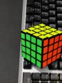 High Speed Magic Rubik Cube Puzzle 4X4- Multicolor. 