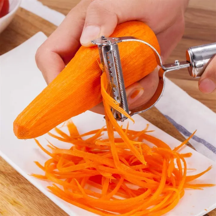 Stainless%20Steel%20Peeler%20Potato%20Carrot%20Cucumber%20Grater%20Fruit%20Vegetable%20Multifunction%20Grater%20Household%20Peeling%20Knife%20Kitchen%20Tool%20-%20Image%202