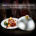 12 Inch Stainless Steel Cheese Melting Dome And Steaming Cover,Polished Steak Cover,Cloche Serving Dish Food Cover, For Flat Top Griddle Grill Ect. Exquisite Product. 