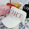 Autumn Winter Hat Female Trendy Peaked Cap All-Match Fashionmonger Student Cute Topless Hat Baseball Cap. 
