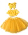 Summer Kid Baby Girls Floral Long Tutu skart Wedding Party Dresses and birthday Dresses 0-7. 