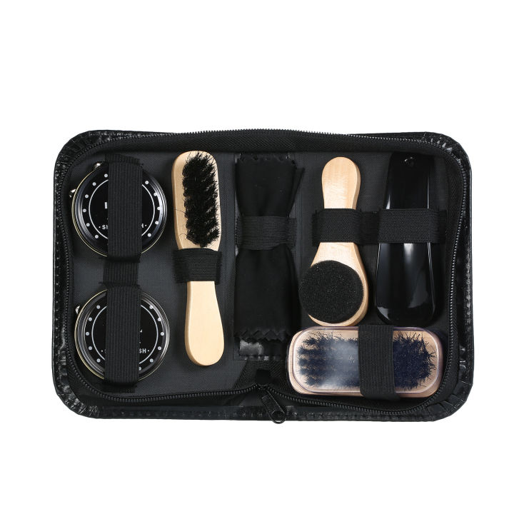 8PCS%20Shoe%20Shine%20Care%20Kit%20Black%20and%20Neutral%20Polish%20Brushes%20for%20Boots%20Shoes%20Sneakers%20-%20Image%202
