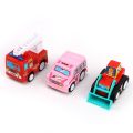 6pcs Car Model Toy Pull Back Car Toys Mobile Vehicle Fire Truck Taxi Model Kid Mini Cars Boy Toys Gift Diecasts Toy for Children.