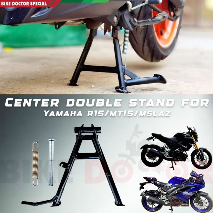 Center%20Stand/Double%20Stand%20Complete%20Set%20for%20Yamaha%20R15,%20MT15,%20M-Slaz%20&%20Similar%20Motorcycles%20%E2%80%93%20Durable,%20Easy%20Parking,%20and%20Tire%20Maintenance%20-%20Image%202