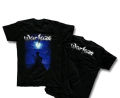MEN'S COTTON T-SHIRT WARFAZE WITIE AND BLUE COMBINATION.