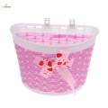 2x Girls Bike Front Basket Kids Detachable Shopping Holder Handlebar Decor. 