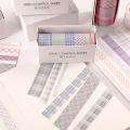 RHS Online 6 Rolls/Set Washi Tape Lattice Decorative Masking Tapes Sticky Paper Tape for Journals Diary DIY Crafts Gift Wrapping.