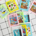 （New）3Pc lide Pattern Puzzle Hand-eye Coordination Burr-free Acceory Brain Teaer lide Puzzle for Children. 