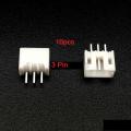 10Pcs- 3Pin WHITE MALE HEADER Female Housing JST XH Male Header 3 Pin Leads 2.54mm Pitch Male Connector For Breadboard Friendly DIY Cables. 