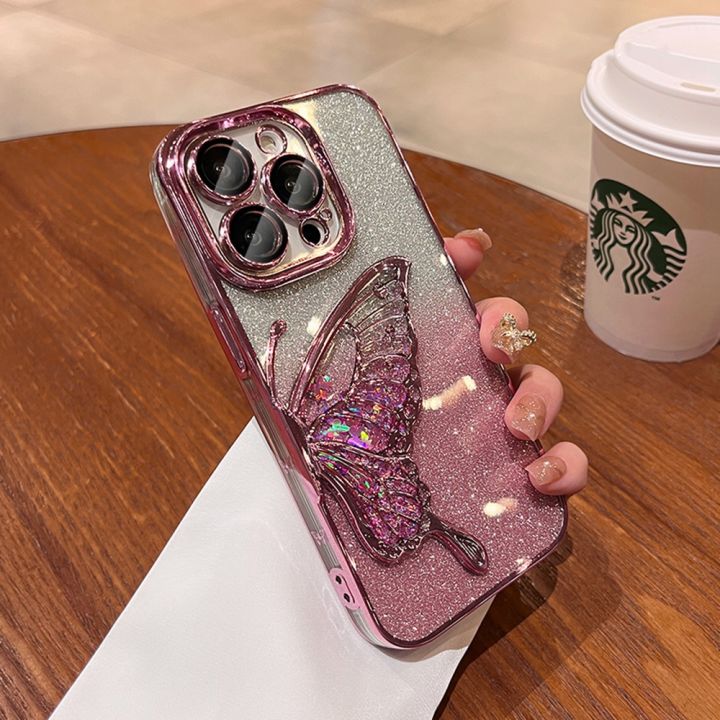 Gradient%20Glitter%20Butterfly%20Phone%20Case%20for%20IPhone%2012%2013%2014%2015%20Pro%20Max%20Soft%20TPU%20Case%20with%20Camera%20Protector%20Shockproof%20Cover%20-%20Image%209