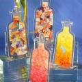 Animal Puzzle Toys Educational Early Leaning Toy Cognitive Learning Gift Cute Home Decor Acrylic Bottle Puzzle for Teens Children Girls Kids. 