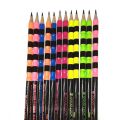 Good Luck Star Pencil 2B RUBBER TIPPED GRAPHITE PENCIL, Non-Toxic Pearly 2B Graphite Pencils Rubber Tipped Ally Care.