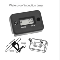 Waterproof LCD Display Digital Hour Meter Inductive Timer. 
