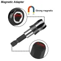 Hex Head Allen Wrench Bit Set Screwdriver Electric Power Drill Metric Quick Release Adapter Screw Driver Security Magnetic Tips. 