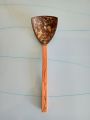 Handmade Coconut Shell Kitchen Spoons 4 Pieces Set.