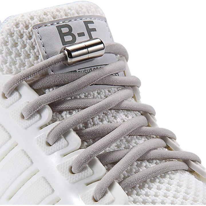 Elastic Shoe No Tie Boot Laces Shoe Laces Silicone Elastic No Tie