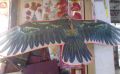 HUGE 54" EAGLE KITE WITH STRING AND HANDLE. 