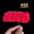 কৃত্রিম ফুলের মিনি ফোমের গোলাপ/1 বান্ডিল - artificial flower.