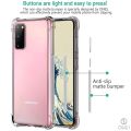 Samsung S20 Transparent Clear Slim Soft Cover Skin Gel TPU Case cover With Bumper.