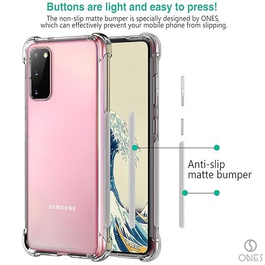 Samsung%20S20%20Transparent%20Clear%20Slim%20Soft%20Cover%20Skin%20Gel%20TPU%20Case%20cover%20With%20Bumper%20-%20Image%202