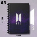 Notebook Bts Group New Design Writing Pad K308 K313 A5. 