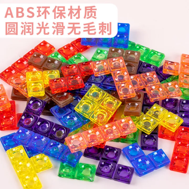 Intelligent%20Shape%20Classification%20Toys%20Baby%203D%20Tridimensional%20Tetris%20Puzzle%20Colorful%20Transparent%20Building%20Block%20Panel%20-%20Image%204
