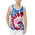 Fashion casual graffiti 3D printed pattern t-shirt men summer funny graffiti sport fitness T shirt male tank tops sleeveless top. 