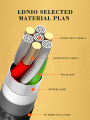 LDNIO Fast Charging Cable, USB Cable with 90° Port, 2.4A USB-A toType-C Mobile Phone Charging Cable -1M.