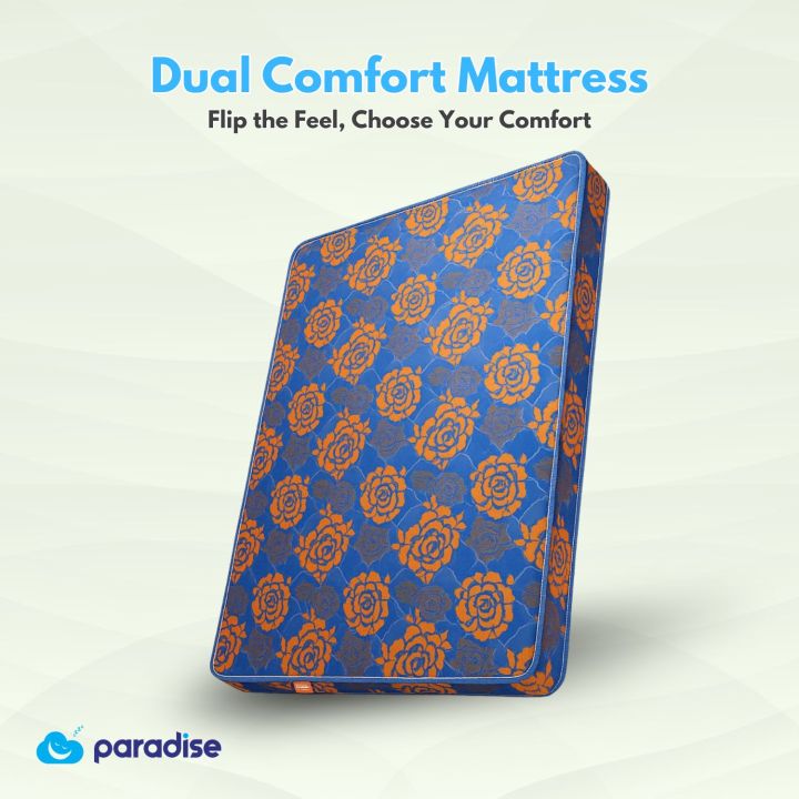Paradise Dual Comfort Orthopedic Mattress | Reversible Design with Hard & Soft