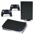 PS5 Disk CD-ROM Board Game Machine Full Body Sticker Carbon fiber stickers PS5 Digital Color Film Handle Sticker. 