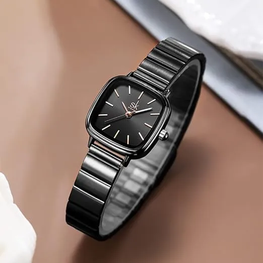 Current%20high%20quality%20New%20Square%20Stainless%20Steel%20Analog%20Watch%20For%20Women%20Silver-gold-With%20Smart%20Box%20-%20Image%202