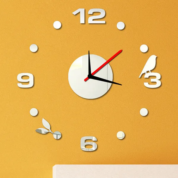 Acrylic%20Wall%20Clocks%20Frameless%20Modern%203D%20Wall%20Clock%20Stickers%20for%20Living%20Room%20Bedroom%20Office%20Living%20Room12%20inch%20%20Black%20and%20Sliver%20by%20Doob%20Cart%20-%20Image%204