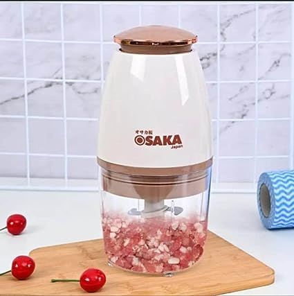 OSAKA Multi-Purpose Blender Japan Meat Grinder Bottom Grinder Super Fast Fruit Blender - Plastic jar with 2 stainless steel blades
