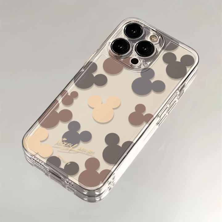 Disney Mickey Mouse Head Full Screen Phone Case For OPPO A3 A60 A57 A38 A79 A58 A98 A5 F9 F11 A94 A92 A76 A74 A73 A54 A53 A31