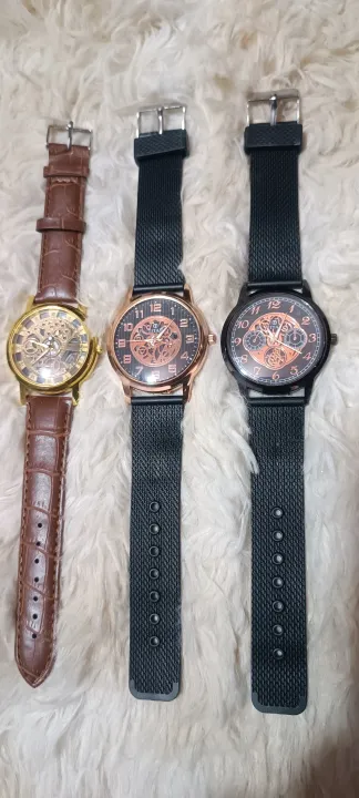 WRM10%20-%20PU%20Leather%20Wrist%20Watch%20For%20Men%20-%20Brown%20-%20Image%202