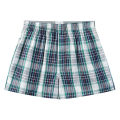 BataBata XL-6XL Plus Size Mens Underwear Cotton Boxers Shorts Loose Home Wear Sleepwear Underpants Elastic Waistband Plaid Boxers Soft. 