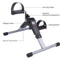 FITNESS WORLD - Mini Exercise Cycle Portable Folding Arm & Leg Pedal Exerciser with Digital LCD Display | Adjustable Resistance Indoor Fitness Bike for Home & Office.