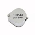 10x-30x Jewelry Diamond Jewelry Loupe Magnifier Tool Eye Magnifier Magnifying Glass Equipments Triplet Jewelers Eye Glass. 