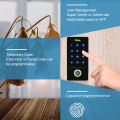 Outdoor Tuya App Wifi Access Control System IP68 Waterproof RFID EM Fingerprint Keypad ID Card Reader Standalone Door Controller.