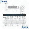 M6 Allen Bolts 12mm 16mm 20mm 25mm 30mm 40mm 50mm 60mm 70mm 75mm 100mm Fully Threaded Stainless Steel Socket Cap Screws. 