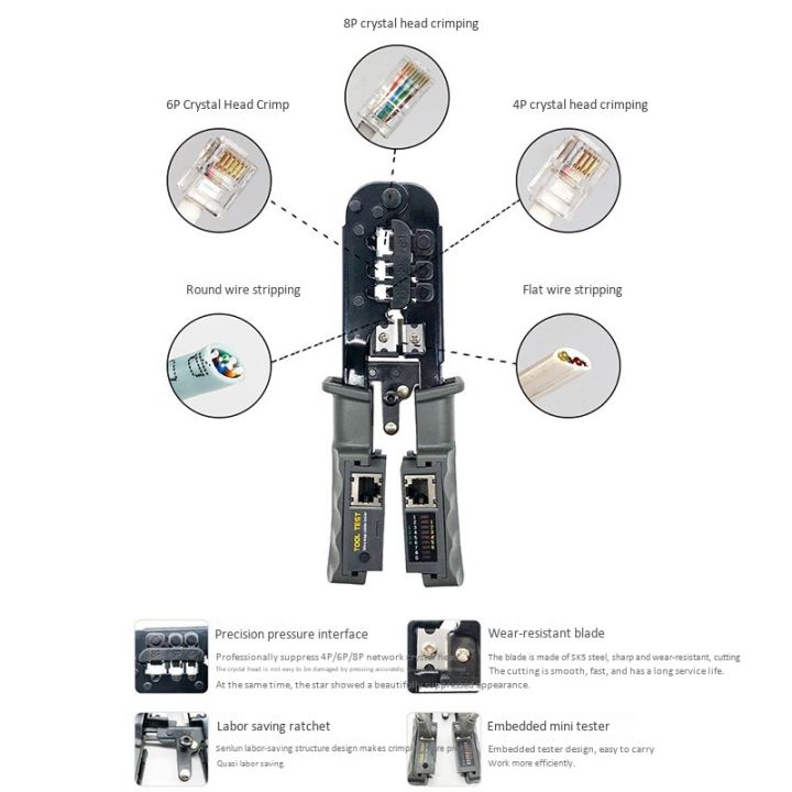 JAERBEE%20RJ45%20Crimper%20Network%20Lan%20Cable%20Tester%20Cutting%20Tool%20for%20Cat7%20Cat6%20Cat5%20RJ11%20RJ12%20RJ45%20Crimper%20Metal%20Clip%20-%20Image%202