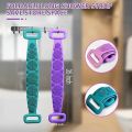 Silicone Foot Rubbing (GH- 47)  : silicon Bathroom Non-Slip Shower Round Silicone Scrubber Body Bath Foot Massage Mat Lazy Skin-Free Foot Body Brush. 