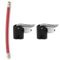 Pump Switch Nozzle MTB Bike Bicycle Pump Nozzle Hose Adapter Double Head Pumping Presta Valve Converter Bike Parts Accessories. 
