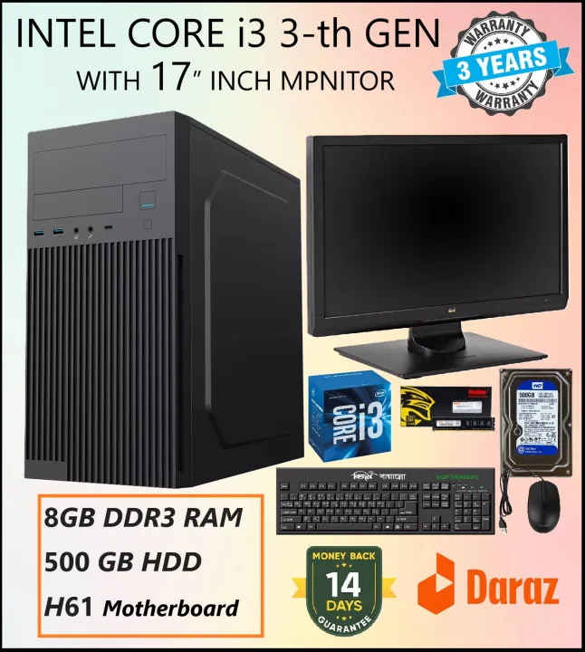 Intel%20Core%20i3%203th%20Generation%20RAM%208GB%20HDD%20500GB%20Graphics%202GB%20Built%20in%20Gaming%20PC%20Win%2010%2064%20Bit%20And%20'Monitor%2017%20inch'%20Keyboard%20&%20Mouse%20Full%20NEW%20Desktop%20Computer%20Set%20-%20Image%202